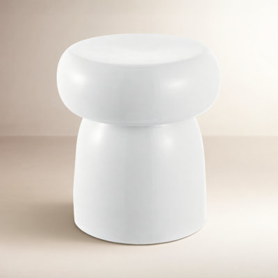 13" Ceramic End Table