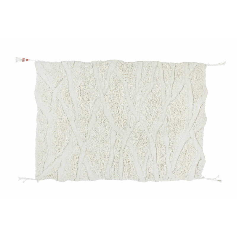 Africa Hand Tufted Wool Indoor Rug, Rectangle 6'7" x 9'10"