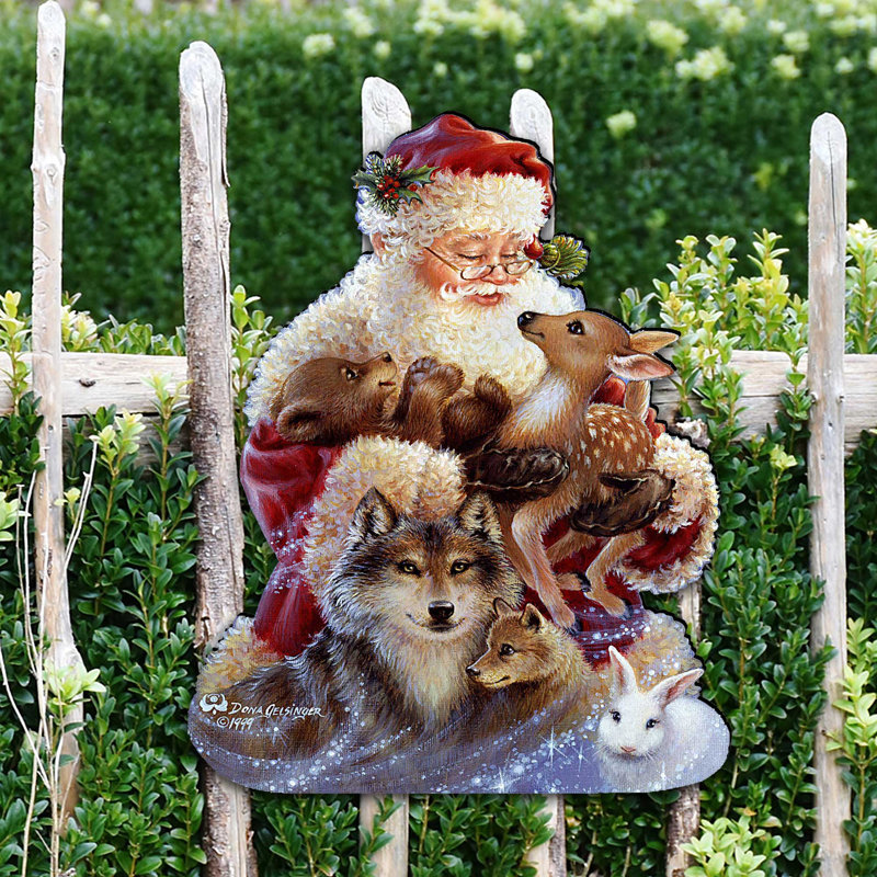 Décoration murale Santa Little Friends Diminutive