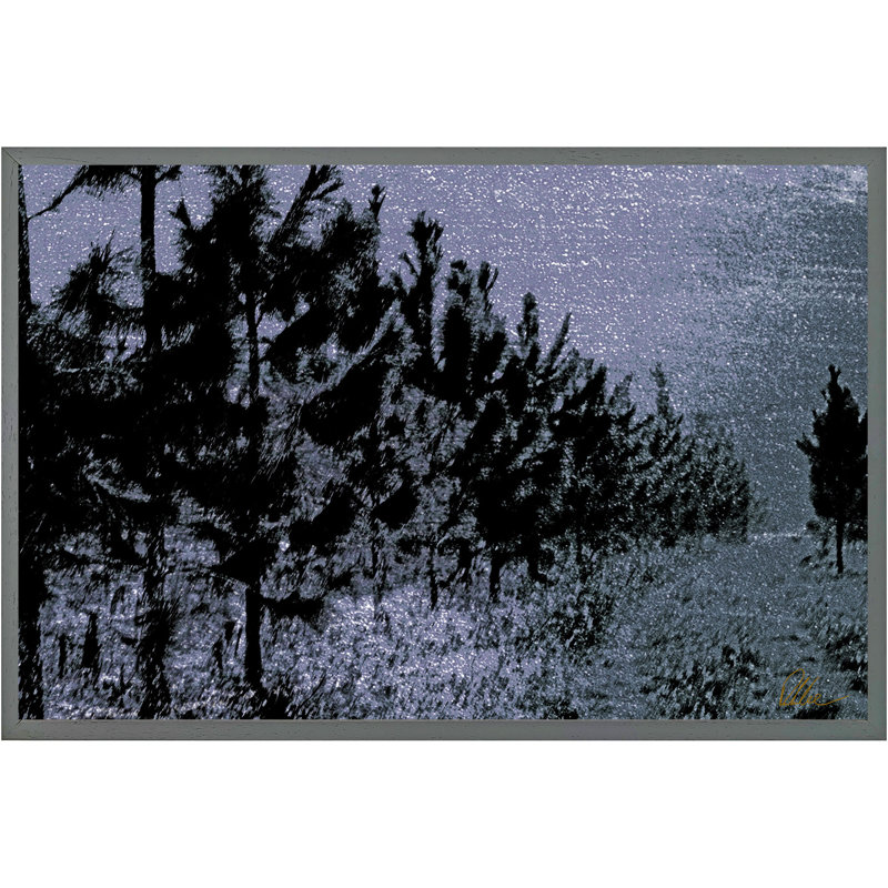 Single Picture Frame Print, 51cm H x 76cm W x 4cm D, Grey