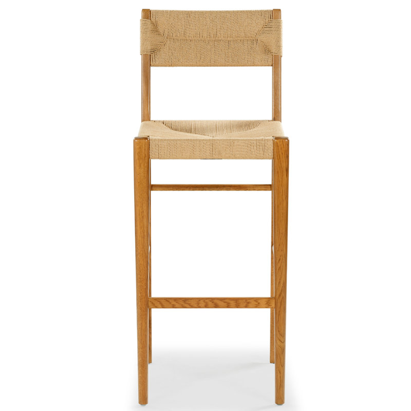 Tabouret Cresson Cody, Tabouret de bar (siège d'une hauteur de 29,7 po), Naturel