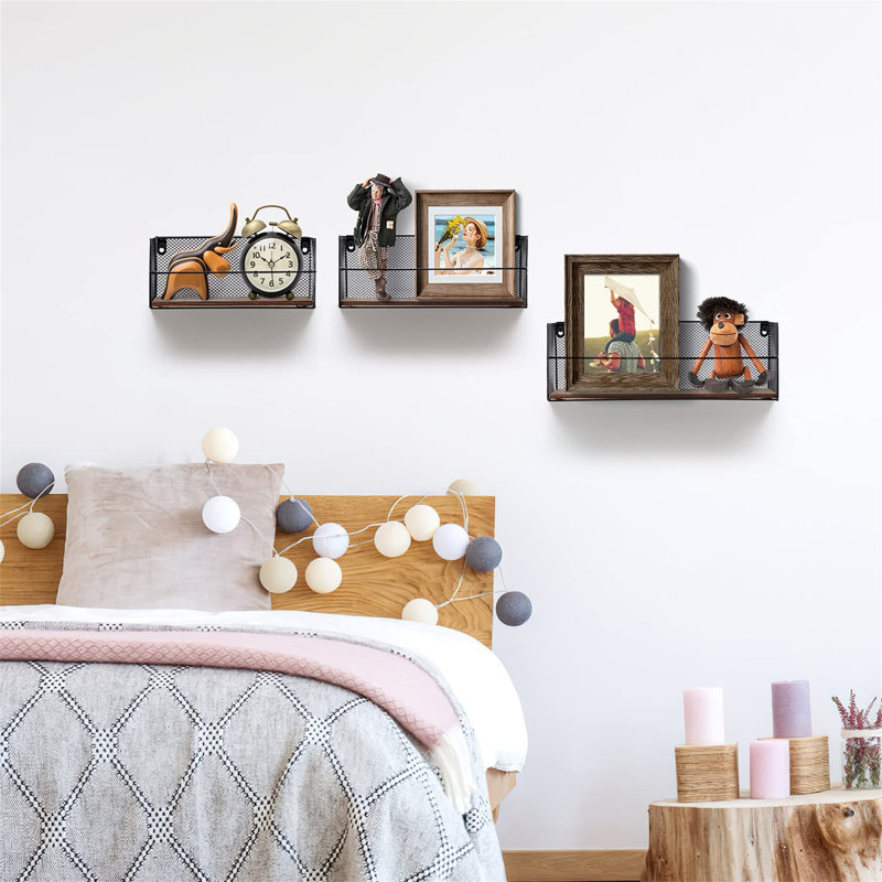 Perlas Floating Shelf and Accent Shelf
