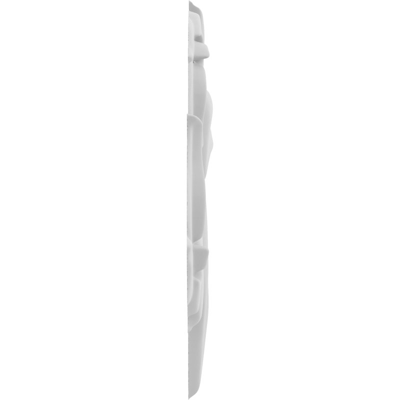 Rosettes de qualité supérieure, H 7,5 po x l 7,5 po x P 0,88 po, Gauche