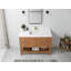 Meuble-lavabo simple en teck Parker l 48 po x P 22 po x H 36 po-81357717