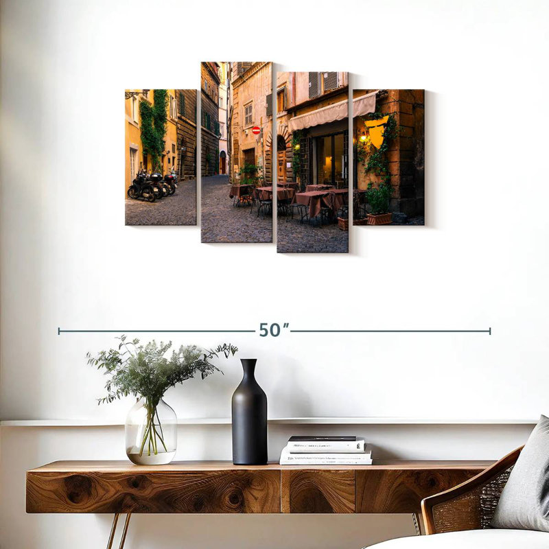 Sirci, rue italienne, restaurant, H 22 po x l 36 po