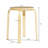 Ginyard 18'' H Solid Wood Stacking Side Chair