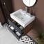 Meuble-lavabo mural avec lavabo à surface solide intégré-766815813