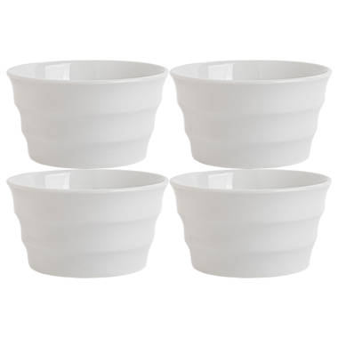 NIERBO 6 Oz Green Mini Custard Cups Bakeware Set Of 6