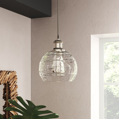 Mullins 1-Light Single Pendant
