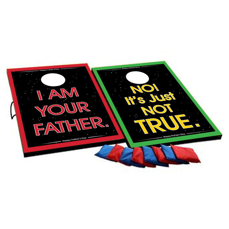 VictoryStore.com Solid Wood Cornhole Board