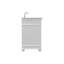 Lydie 60" Single Bathroom Vanity Set-866570601