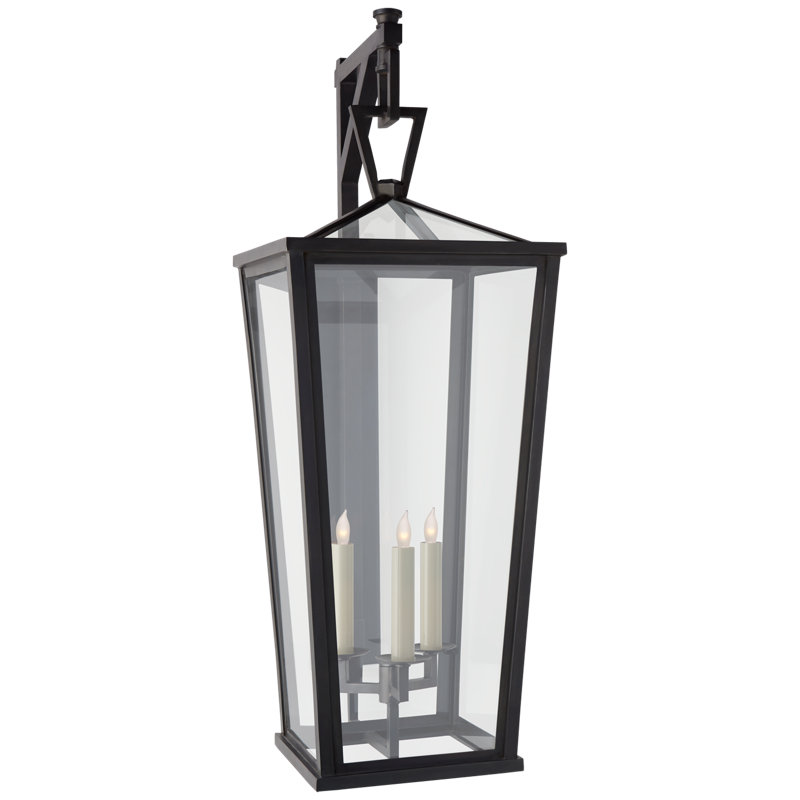 Chapman & Myers Darlana Grande Bracket Lantern, 38.25" H x 13.5" W x 17" D