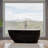 59'' x 29.5'' Freestanding Soaking Acrylic Bathtub-32482854