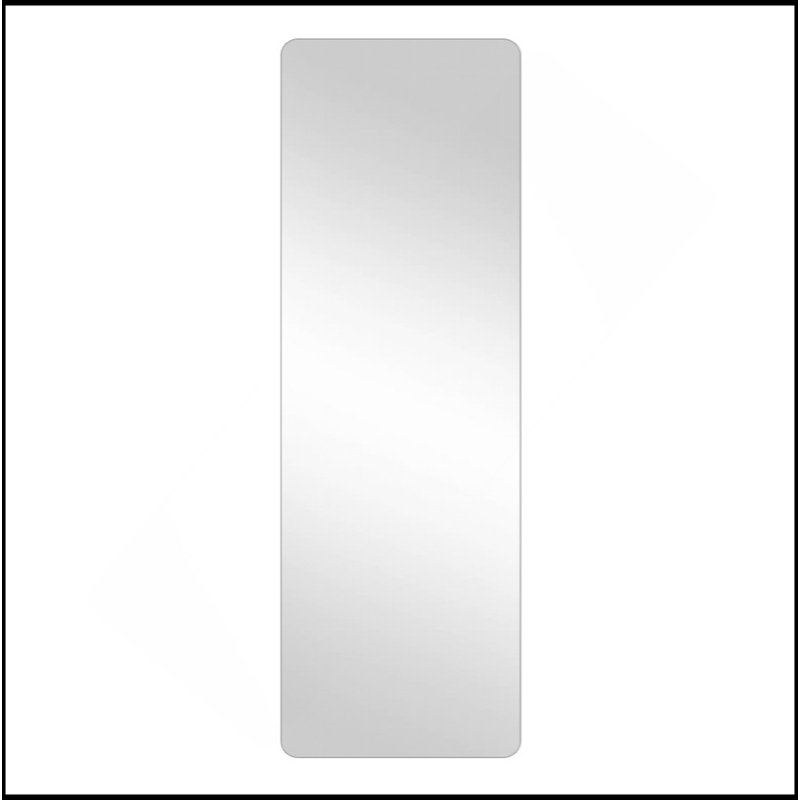 65"X 24" Inch Full Body Round Corner Mirror For Living Room Bedroom Cloakroom Wall Hanging With Hanging Hole High Quality 5Mm Silver Mirror Explosion-Proof Glass