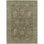 3' X 5' Olive Green And Rust Floral Washable Indoor Outdoor Area Rug