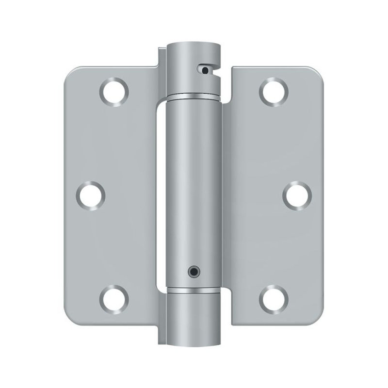 Steel Hinge, Brushed Chrome