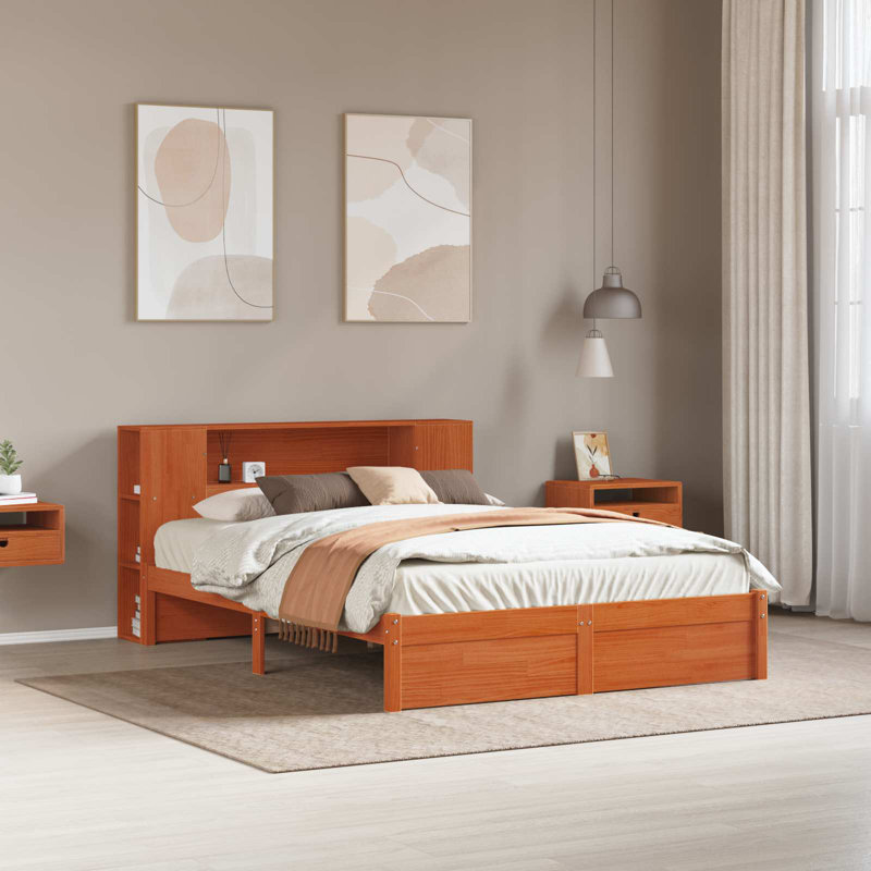 Solid Wood Bed