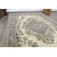 Tapis classique en laine beige à motif floral 66,9 x 107,5 po