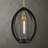 Uttermost Darby 1 Light Architectural Oval Pendant