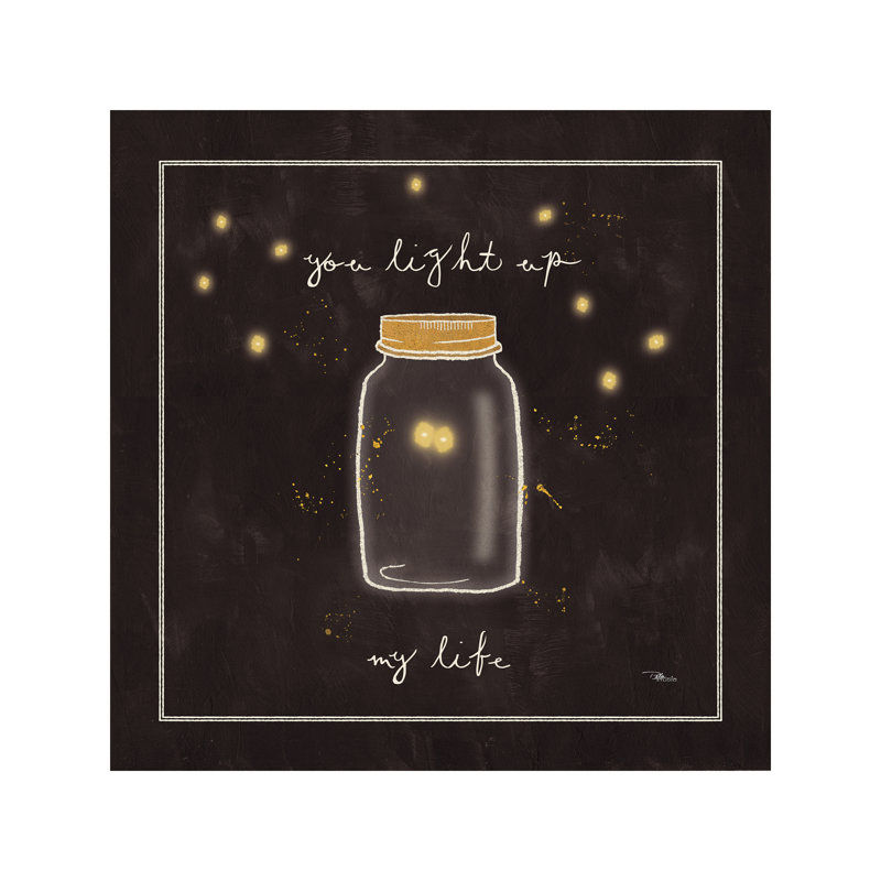 Firefly Glow I - Wrapped Canvas Print, 45.72 cm H x 45.72 cm W x 3.175 cm D