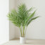 Faux palmier en pot blanc-92330803