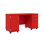 Bureau mobile avec tiroirs de rangement verrouillables et armoire latérale