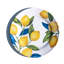 Assiette plate Lamine Orchard NewWave - jaune