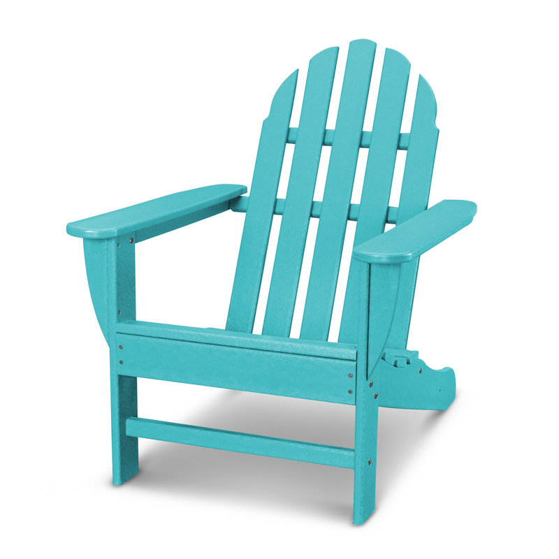 POLYWOOD Classics Adirondack Chair, Aruba