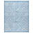 Savara Kaya Navy Blue Ivory Cream Ivory Cream Moroccan Square Tile Indoor/ Outdoor Polypropylene Flatweave Area Rug-114323888