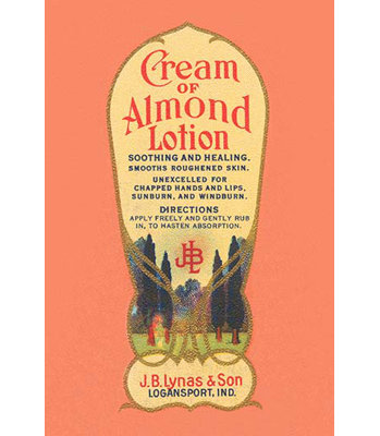 " Cream Of Almond Lotion "
