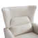 Gilden 35.8'' Wide Modern and Breathable Fabric Power Swivel and Rocker Recliner (Set of 2)