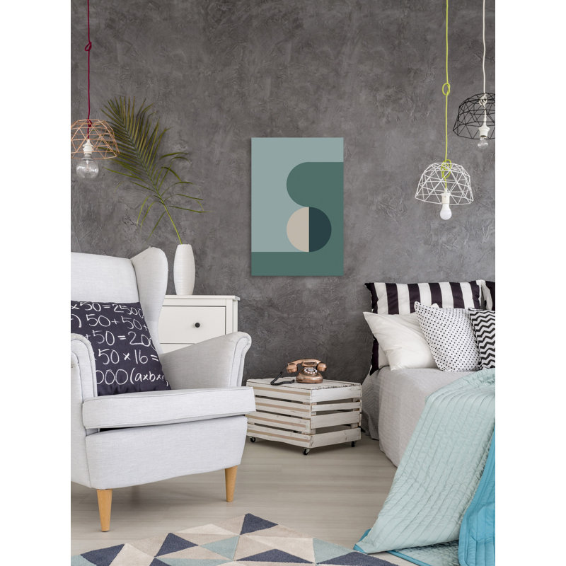«Rounded Edge» - Impression sur toile tendue, H 12 po x l 8 po x P 1,5 po