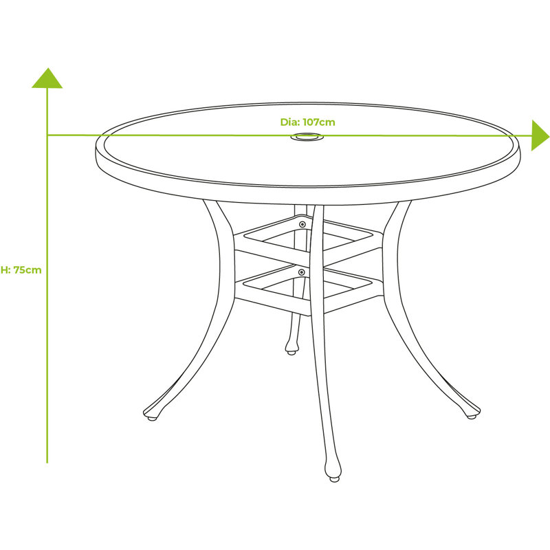 Berkeley 4 Seat Round Set