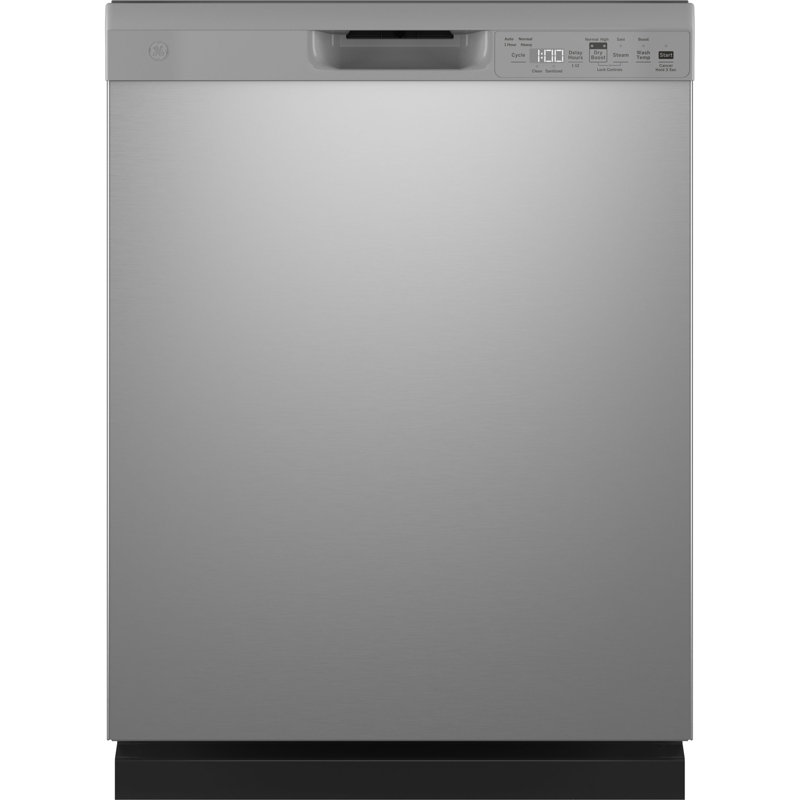 24" 52 dBA Built-In Digital Control Dishwasher, Stainless Steel