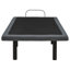 Sommier articulé Weston Twin XL à double moteur, noir et gris
