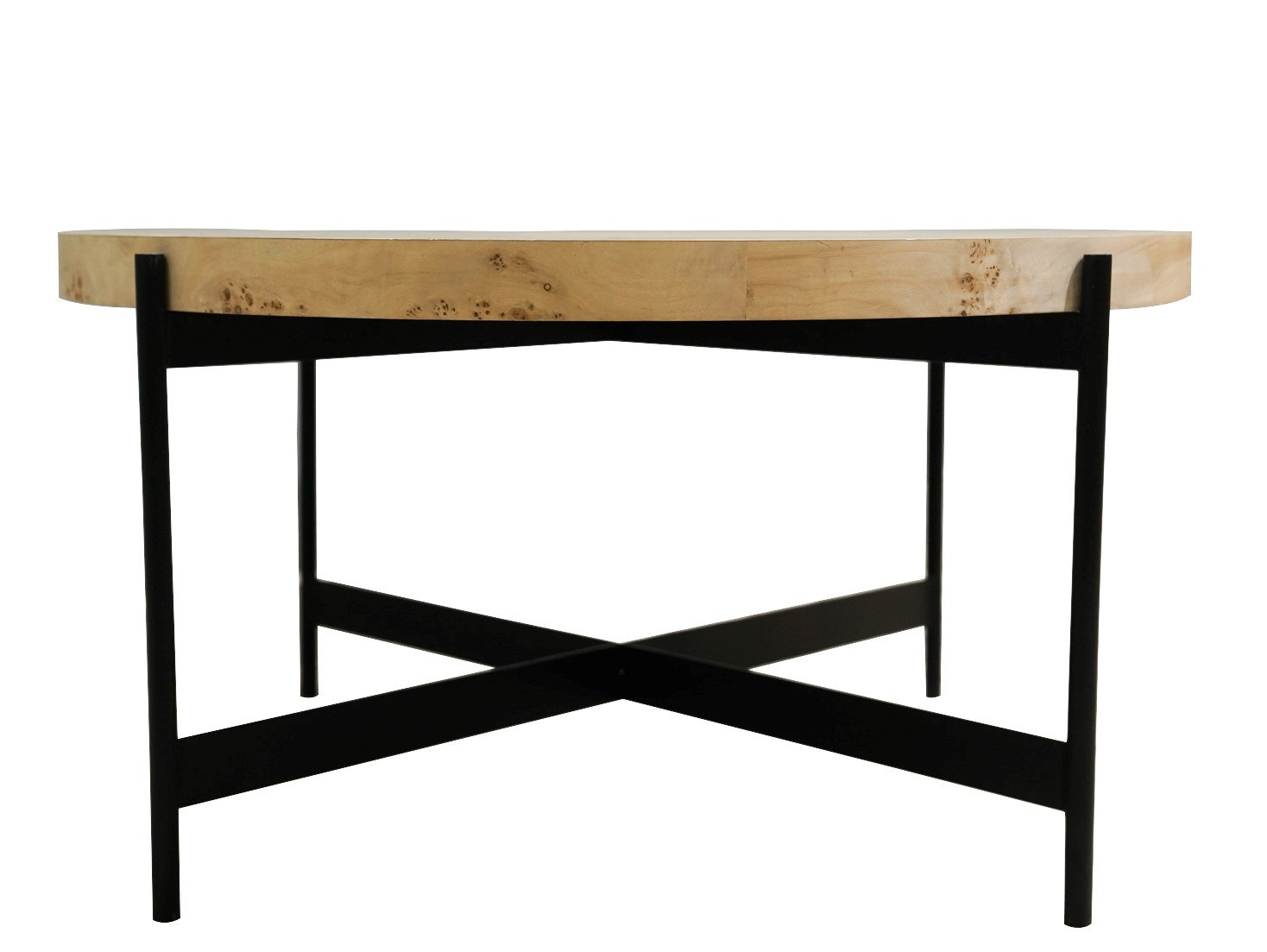 Craigwood 36" Burl Wood Coffee Table