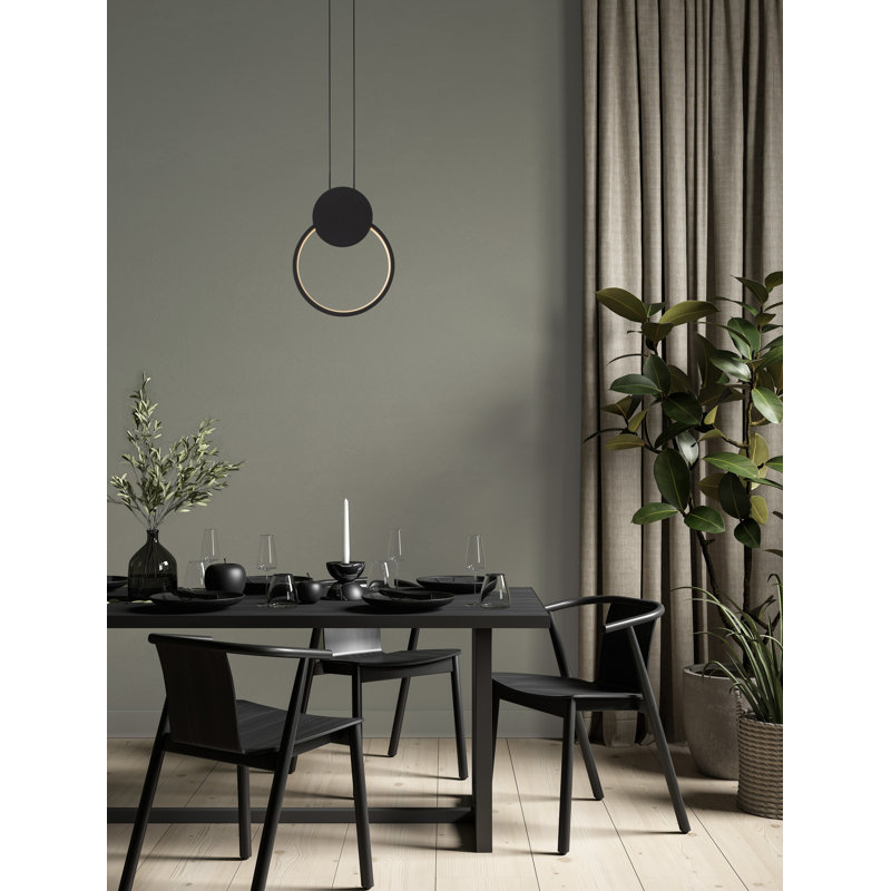 Denooyer 1 - Light Black LED Pendant