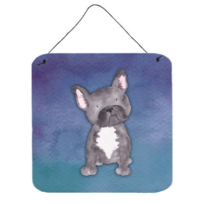 Décoration murale lustrée french bouledogue