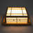 Nyelle Wood Dimming LED Flush Mount