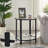 Doynton Round Glass Top End Side Table-1471048664