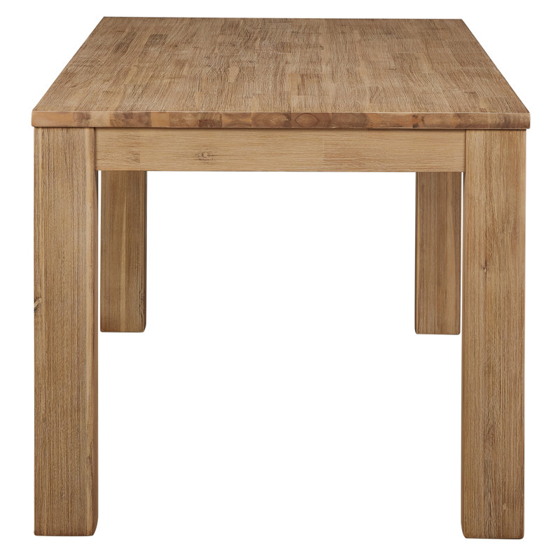 Bozrah Acacia Solid Wood Dining Table - Versatile Dining Furniture