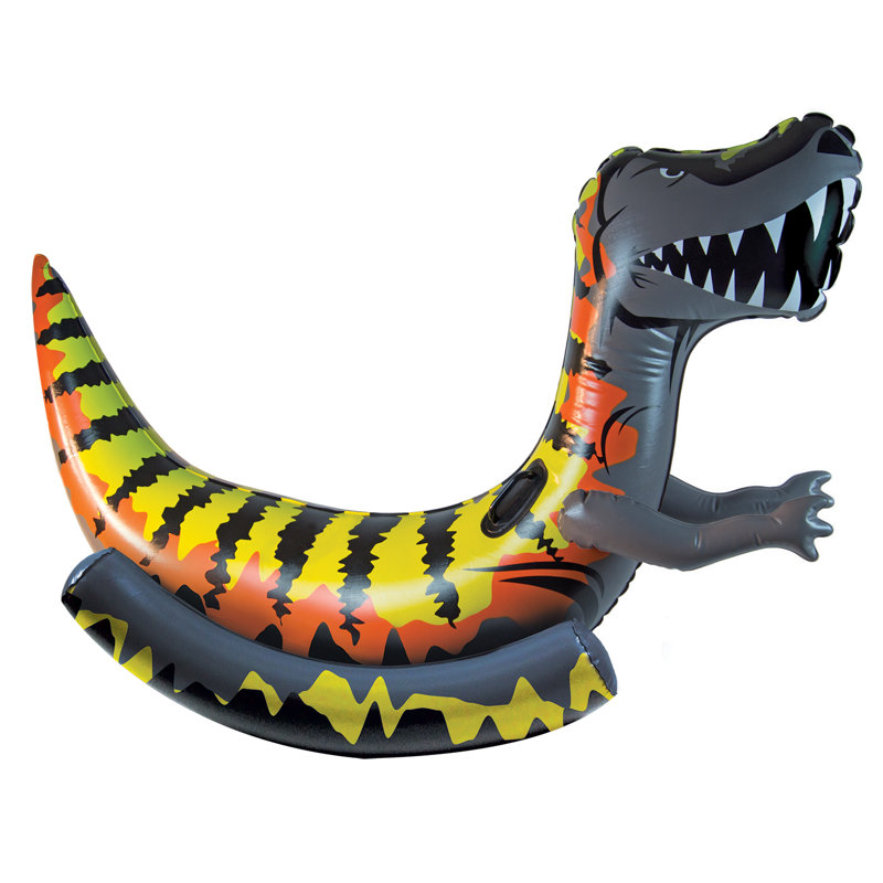 Poolmaster T-Rex Inflatable Ride-On Dinosaur Extra Large Swimming Pool Float