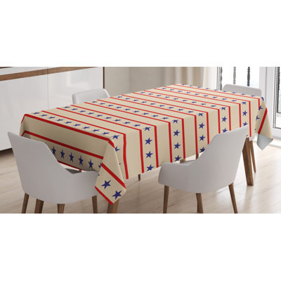Primitive Geometric Tablecloth