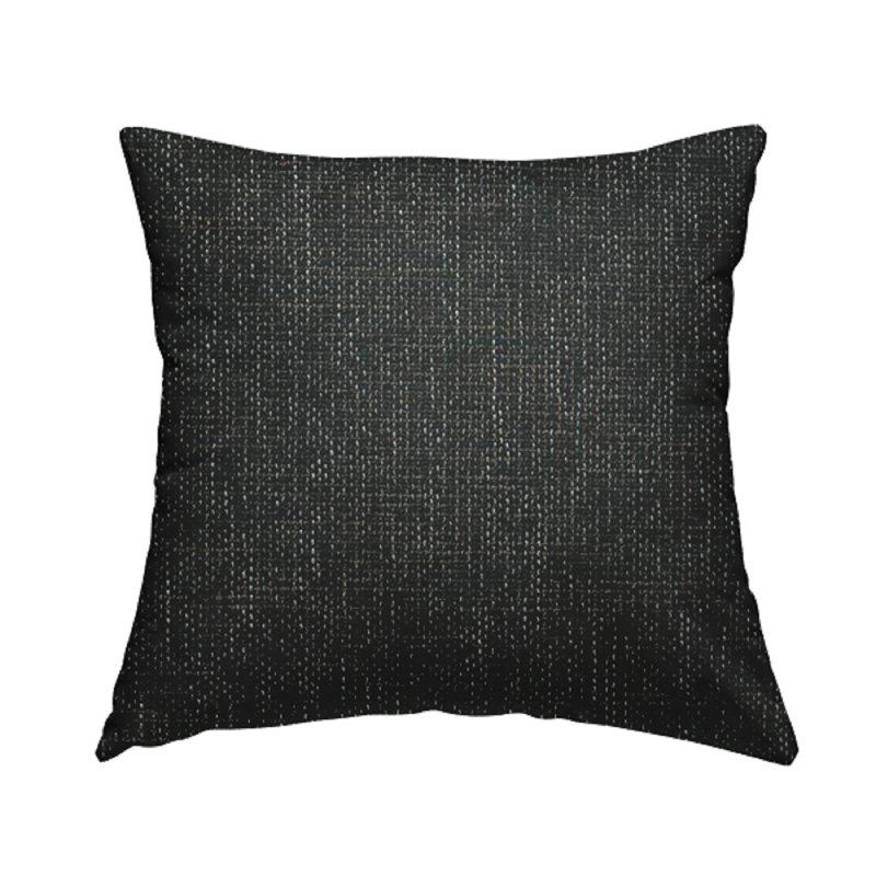 Erikc Square Cushion, 55cm H x 55cm W x 5cm D, Green Black