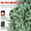 Arbre de Noël 9 pi bleu-vert avec 4368 pointes PE + PVC-154084294