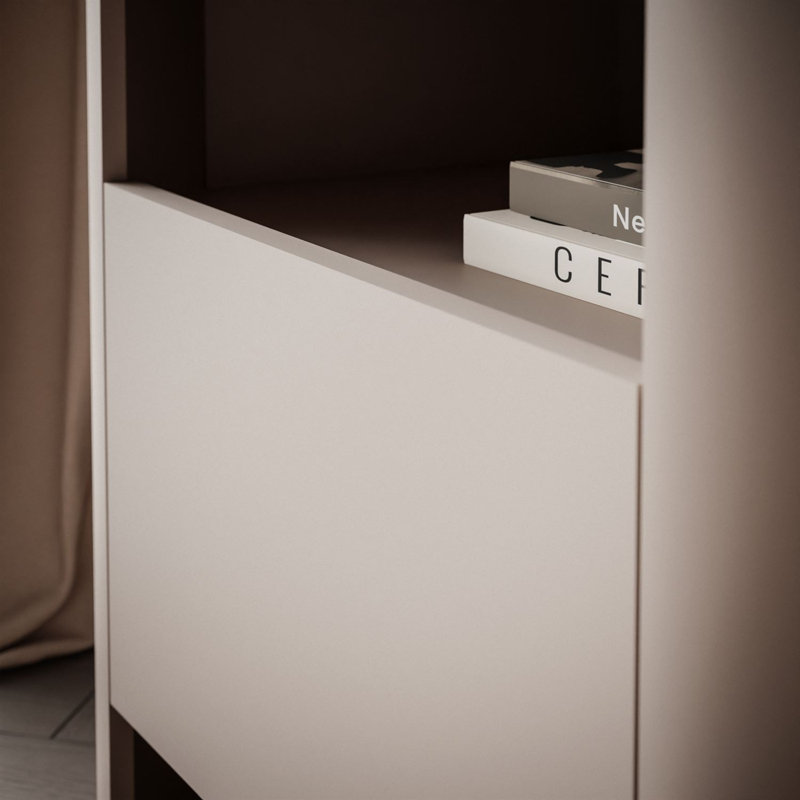 58cm W Bedside Table, Cashmere