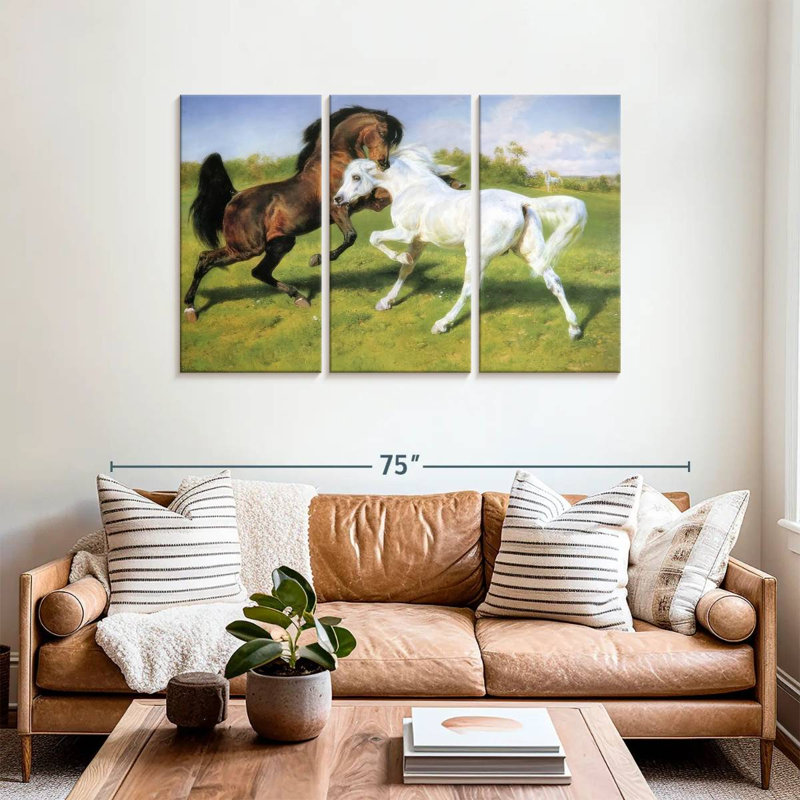 Brampt The Duel 1895, 36" H x 57" W