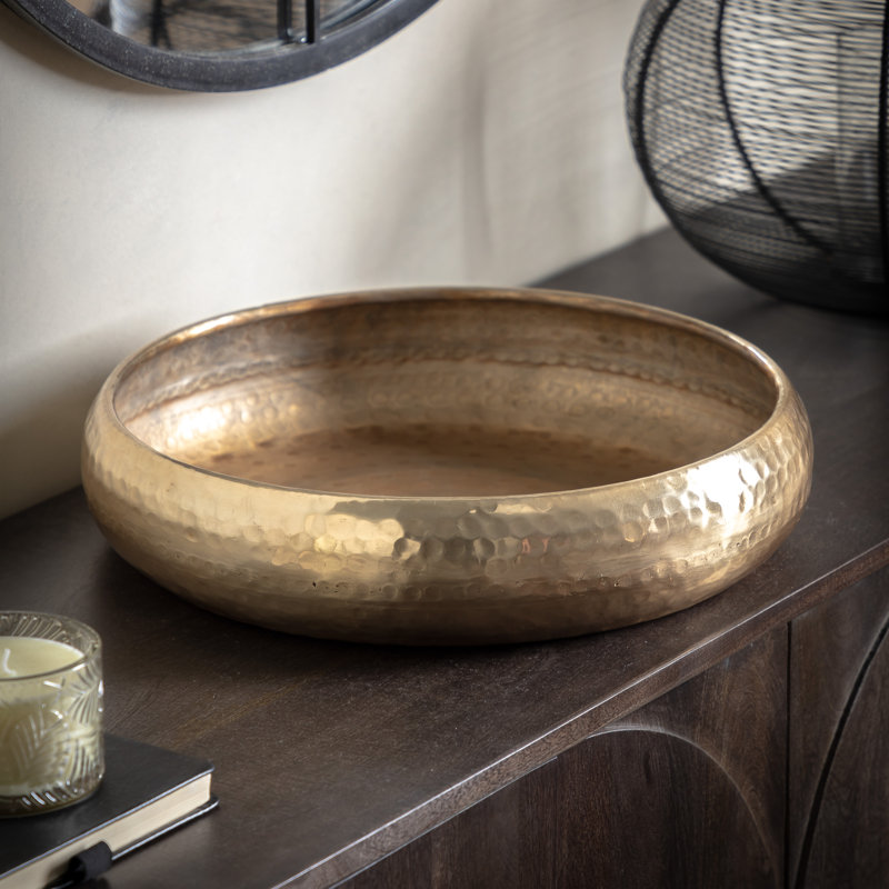 Clarksburg Aluminum Decorative Bowl