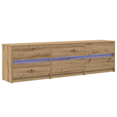 TV Cabinet With Drawer 180 X 34 X 50 Cm Engineered Wood