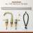 Widespread 2-handle Bathroom Faucet-67081300